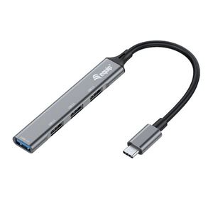 EQUIP - HUB USB3.0/2.0 4P USB-C EQUIP 128961 - EAN: 4015867227619(128961)
