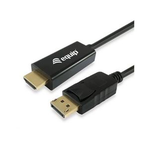 EQUIP - ADATTATORE CAVO Display Port a HDMI EQUIP 119390 2mt  Supporto 4K a 30 Hz EAN:4015867222386(119390)