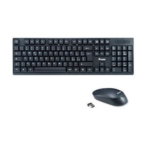 EQUIP - TASTIERA+MOUSE Wireless EQUIP 245223 standard da 105 tasti soft touch- EAN: 4015867231005 Fino:31/05(245223)