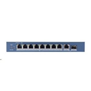 HIKVIS - SWITCH 8P LAN Gigabit HIKVISION DS-3E0510P-E 8P PoE + 2P Uplink - Desktop - QOS - 110W Fino:30/06(DS-3E0510P-E)