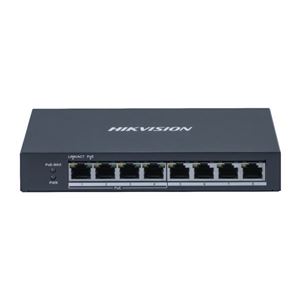 HIKVIS - SWITCH 8P LAN Gigabit HIKVISION DS-3E0508P-O  4P POE + 4P RJ45 - Case Metallico Fino:30/06(DS-3E0508P-O)