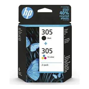 HPI - CARTUCCIA HP 305 MULTIPACK 6ZD17AE NERO+COLORE 120+100pg(6ZD17AE)