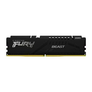 KINGSTON - DDR5 16GB 5200Mhz KF552C40BB-16 Kingston FURY Beast Black CL40(KF552C40BB-16)