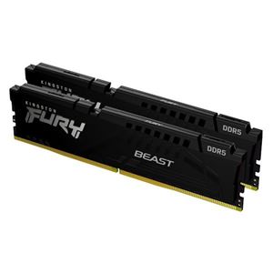 KINGSTON - DDR5 32GB(2x16GB) 6000MT/s KF560C30BBK2-32 Kingston FURY Beast Black XMP CL30(KF560C30BBK2-32)
