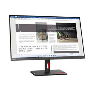 LENOVO - MONITOR LENOVO ThinkVision S27i-30 63DFKAT4EU 27"FHD IPS AG 16:09 Blk 4ms 300cd/m2 3Y Vesa HDMI VGA Tilt Fino:30/06(63DFKAT4EU)