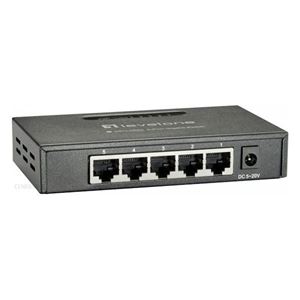 LEVELONE - SWITCH 5P GIGABIT LEVELONE GEU-0523 in metallo Fino:30/06(GEU-0523)