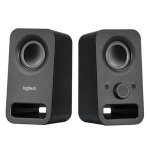 LOGITECH - CASSE LOGITECH Retail Z150 6W STEREO NERE JACK 3,5mm CONTROLLO VOLUME P/N 980-000814(980-000814)