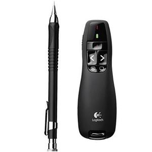 LOGITECH - PRESENTER LOGITECH Retail R400 LASER WIRELESS NERO USB P/N 910-001356(910-001356)
