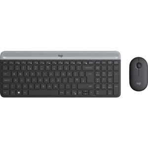 LOGITECH - TASTIERA+MOUSE LOGITECH Retail WIRELESS COMBO MK470 SLIM NERA USB P/N 920-009196(920-009196)