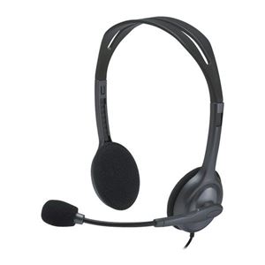 LOGITECH - CUFFIA+MICROFONO LOGITECH Retail H111 JACK 3,5mm P/N 981-000593(981-000593)
