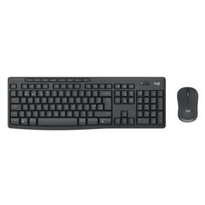 LOGITECH - TASTIERA+MOUSE LOGITECH oem MK370 TASTIERA 112 TASTI WIRELESS USB + SILENT MOUSE NERO 1000DPI P/N 920-012069(920-012069)