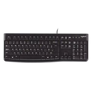LOGITECH - TASTIERA LOGITECH oem K120 USB NERA LAYOUT USA Internazionale P/N 920-002479(920-002479)