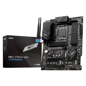 MSI - MB MSI PRO Z790-P WiFi LGA1700 4xDDR5DC-7000o.c. 1xHDMI 1xDP 1xPCIe5.0x16 4xM.2 6xSata3R GBLAN USB3.2 WiFi-6E BT ATX Fino:11/07(911-7E06-010)