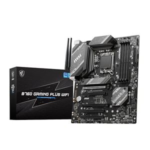 MSI - MB MSI B760 GAMING PLUS WiFi LGA1700 4xDDR5DC-6800o.c. 1xHDMI 1xDP 1xPCIe4.0x16 2xM.2 4xSata3R GBLAN USB3.2 WiFi-6E BT ATX(911-7D98-007)