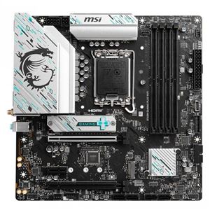 MSI - MB MSI B760M GAMING PLUS WIFI LGA1700 4xDDR5DC-6800o.c. 2xHDMI 2xDP 2xPCIe4.0x16 2xM.2 4xSata3R GBLAN USB3.2 WiFi-6E BT mATX(911-7D99-017)