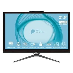 MSI - LCDPC Touch MSI PRO AP222T 13M-058IT 21.5"IPS FHD AG MM Black i5-13400 8GBDDR4 SSD256GB W11Pro 2LAN WiFi BT HDMI 6USB COM TPM(9S6-AC0111-058)