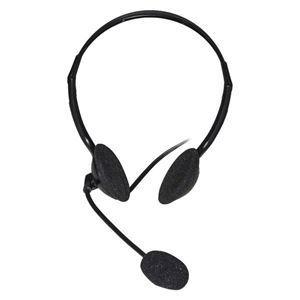 LINK-CUFFIA CON MICROFONO ORIENTABILE, CONNETTORE USB E CONTROLLO VOLUME(LKHS01)