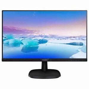 PHILIPS - MONITOR PHILIPS LCD IPS LED 23.8" WIDE 243V7QJABF/00 4ms SoftBlue MM FHD 1000:1 BLACK VGA HDMI DP Vesa Fino:30/06(243V7QJABF/00)
