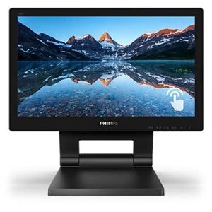 PHILIPS - MONITOR SMOOTH-TOUCH PHILIPS LCD LED 15.6" Wide 162B9T/00 4ms SoftBlue MM HD 500:1 BLACK VGA DVI HDMI DP 2xUSB3 Vesa  Fino:29/08(162B9T/00)