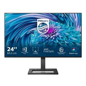 PHILIPS - MONITOR PHILIPS LCD IPS LED 23.8" Wide 242E2FA/00 4ms SoftBlue MM FHD 1000:1 BLACK VGA HDMI DP Vesa  Fino:29/08(242E2FA/00)