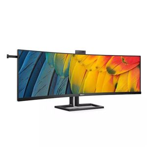 PHILIPS - MONITOR PHILIPS LCD CURVED LED 45" 45B1U6900CH/00 32:9 4K 4ms MM UHD 3000:1 BLACK 2xHDMI DP USB-C WEBCAM  Fino:30/11(45B1U6900CH/00)