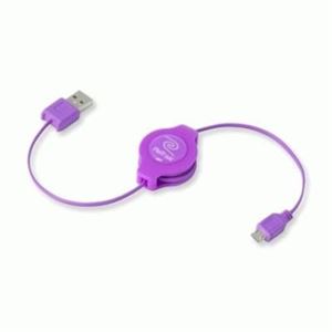 RETRAK - CAVO USB 2.0 A MICRO 5-PIN RETRATTILE PORPORA RETRAK EUCABLEMICRL 816983011151(EUCABLEMICRL)