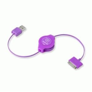 RETRAK - CAVO IPOD E IPHONE RETRATTILE USB 2.0 SYNC/CHARGE EUIPODUSBRL PORPORA RETRAK 816983011205(EUIPODUSBRL)