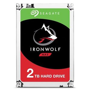 SEAGATE - HARD DISK SATA3 3.5" x NAS 2000GB(2Tb) SEAGATE IRONWOLF ST2000VN003 5900RPM Cache 256MB per Nas da 1 a 8 unita(34.8615)