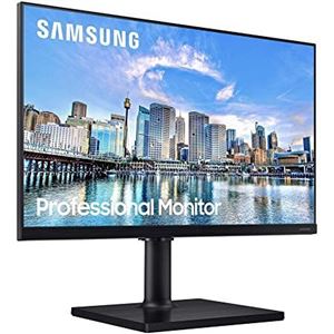 SAMSUNG - MONITOR SAMSUNG LCD IPS LED 24" Wide F24T450Z 5ms MM FHD BLACK 2xHDMI DP 2xUSB REG.ALTEZZA Vesa Fino:30/06(LF24T450FZUXEN)
