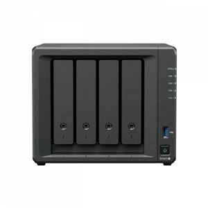SYNOLOGY - NAS SYNOLOGY DS423+ X 4HD SATA2-SENZA DISCHI-Celeron J4125-DDR4 2Gb SODIMM-2P RJ45 1GbE-2P USB3.2 Fino:31/12(DS423+)