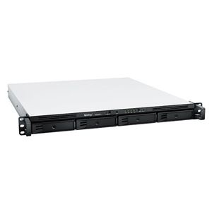 SYNOLOGY - NAS SYNOLOGY RS822RP+ x 4HD 3.5"/2.5" SATA2/3>NO HD< RACK-QuadCore 2.2GHz-DDR4 2Gb-4P Giga-2P USB+1P eSATA-Supp.fino 40 telec.(RS822RP+)
