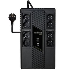 TECNOWARE - UPS TECNOWARE ERA PLUS STRIP 1000 -FGCERAPLS1002SCH - 1000VA/700W CON 4+4 PRESE SCHUKO/ITALIA +STABILIZZ. +USB(FGCERAPLS1002SCH)