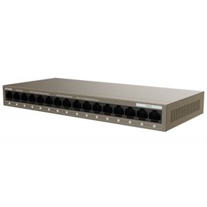 TENDA - SWITCH 16P LAN Gigabit TENDA TEG1016M - 10/100/1000 Mbps Base-T Ethernet - GARANZIA 3 ANNI(TEG1016M)
