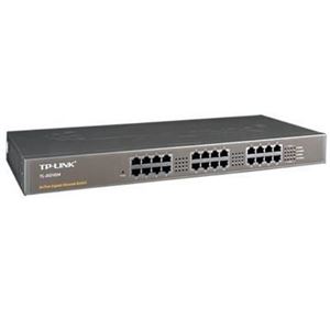 TP-LINK - SWITCH 24P LAN Gigabit TP-LINK TL-SG1024 Metal case Rackmount 19" 1U -Garanzia 3 anni-(TL-SG1024)