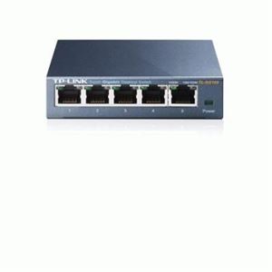 TP-LINK - SWITCH 5P LAN Gigabit TP-LINK TL-SG105 Metal Supports GMP Snooping,IEEE802.1p QoS, PlugAndPlay -Garanzia 3 anni Fino:30/06(TL-SG105)
