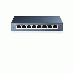 TP-LINK - SWITCH 8P LAN Gigabit TP-LINK TL-SG108 Metal Supports GMP Snooping,IEEE802.1p QoS, PlugAndPlay -Garanzia 3 anni Fino:30/06(TL-SG108)