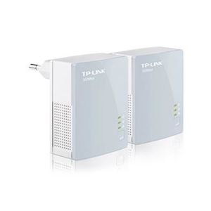 TP-LINK - POWERLINE 500M TP-LINK TL-PA411KIT Mini size Starter Kit Conf.2PZ -Multistreaming -Garanzia 3 anni-(TL-PA411 KIT)