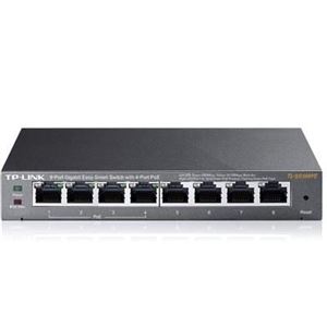TP-LINK - SWITCH 8P LAN Gigabit TP-LINK TL-SG108PE Easy Smart 4P PoE IGMP Snooping,MTU/port/Tag-based VLAN QoS -Garanzia a vita(TL-SG108PE)