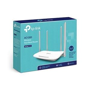 TP-LINK - Wireless AC1200 ROUTER Dual Band TP-LINK Archer C50 -300Mbps x2.4Ghz-867Mbps x 5Ghz- 802.11a/b/g/n 1P WAN-4P 10/100(Archer C50)