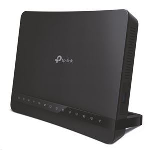TP-LINK - Wireless ROUTER  AC1200 Super VDSL TP-LINK Archer VR1210V DualBand  867M/5Ghz+300M/2.4Ghz 4P Giga 1P VDSL2 1P FXS 1P USB2.0(Archer VR1210v)