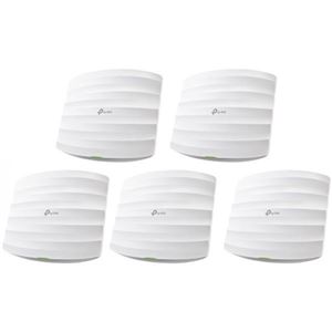 TP-LINK - Kit Wireless N Access Point 1750M DualBand TP-LINK EAP245(5 Pack) 1P Giga Lan,802.3af PoE, Multi-SSID, 6 antenne  int.(EAP245(5-Pack))
