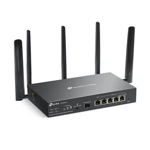 TP-LINK - ROUTER Gibabit VPN Omada 4G AX3000 TP-LINK ER706W-4G 1P Giga WAN+4P Giga WAN/LAN-1P Giga SFP WAN/LAN 1 slot Nano Sim(ER706W-4G)