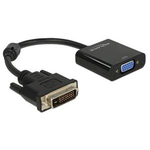 LINK - ADATTATORE ATTIVO VIDEO DA DVI-D 24+1 MASCHIO A VGA 15 POLI FEMMINA(LKADAT121)