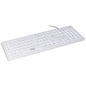 LINK - TASTIERA ITALIANA 105 TASTI COLORE BIANCO CONNETTORE USB(LKTAST09)