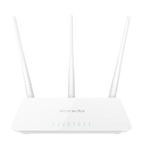 TENDA - Wireless N ROUTER 300M TENDA F3 -2T2R  3P 10/100M - 2ant. FISSE -GARANZIA 3 ANNI Fino:30/06(F3)
