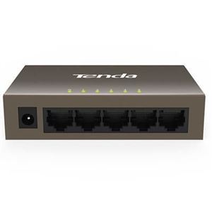 TENDA - SWITCH 5P LAN 10/100M TENDA TEF1005D  Desktop - Metallo  - GARANZIA 3 ANNI(TEF1005D)