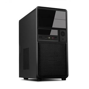 ITEK - CABINET ITEK MicroATX MIDI TOWER Modello SPIDER - Alim 500W Fan 12Cm - 1xUSB2.0+ 1xUSB3.0 Frontali - Colore Black (ITM89BM)(ITM89BM)