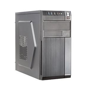 ITEK - CABINET ITEK MicroATX MIDI TOWER ROBB - Alim 500W - 2xUSB 3.0 Frontali  - Full Black (ITOCRB10)(ITOCRB10)
