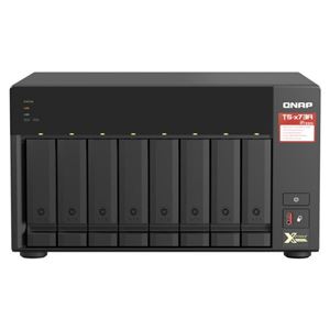 QNAP - NAS QNAP TS-873A-8G 8HD 3,5"/2,5"SATA6>NO HD<2P 2.5GbE 4P USB-8Gb DDR4 -AMD Ryzen V1000 2.2GHz -GAR.2 ANNI(TS-873A-8G)