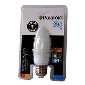POLAROID - LAMPADA BC POLAROID E27 CANDELA 7W-290LM (28W) 4200K 610-819099 / 4250175819099(98.6011)